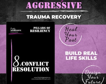Pillar8: Conflict Resolution, Health, Trauma Healing, Self Help, Resilience, Life Coaching workbook, eBook, How To, digital book, download