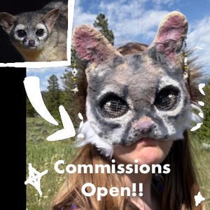 Custom therian or OC mask commissions!