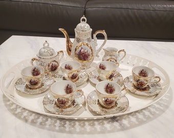 Precious KPM Tea Set for 6