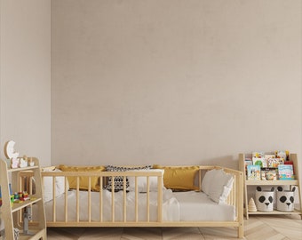 Cama elevada Montessori para niños pequeños