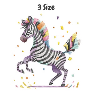Zebra Embroidery Designs | Baby Shower Gift | Machine Embroidery Design | Embroidery Pattern | Zebra Embroidery File |  Hanukkah
