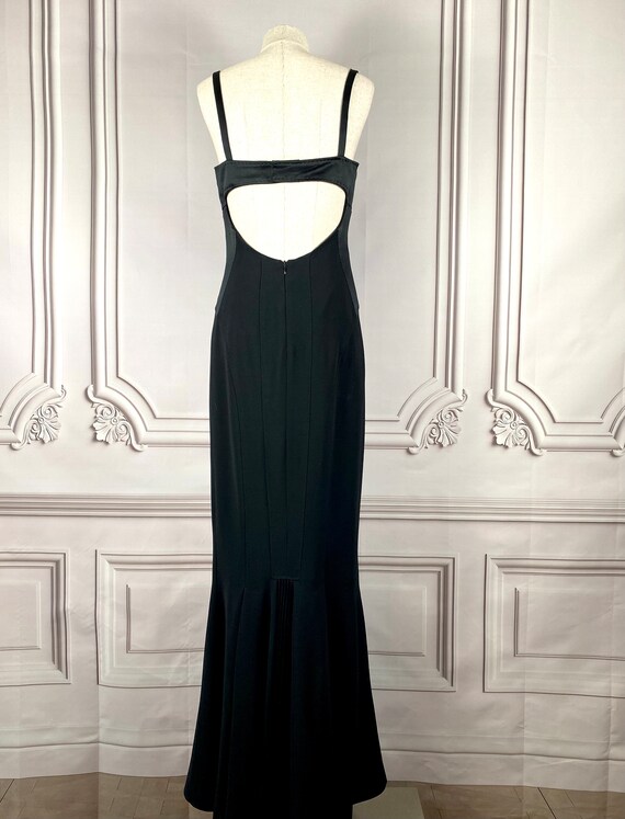 Black Wool Evening Dress by Max Mara - Etsy