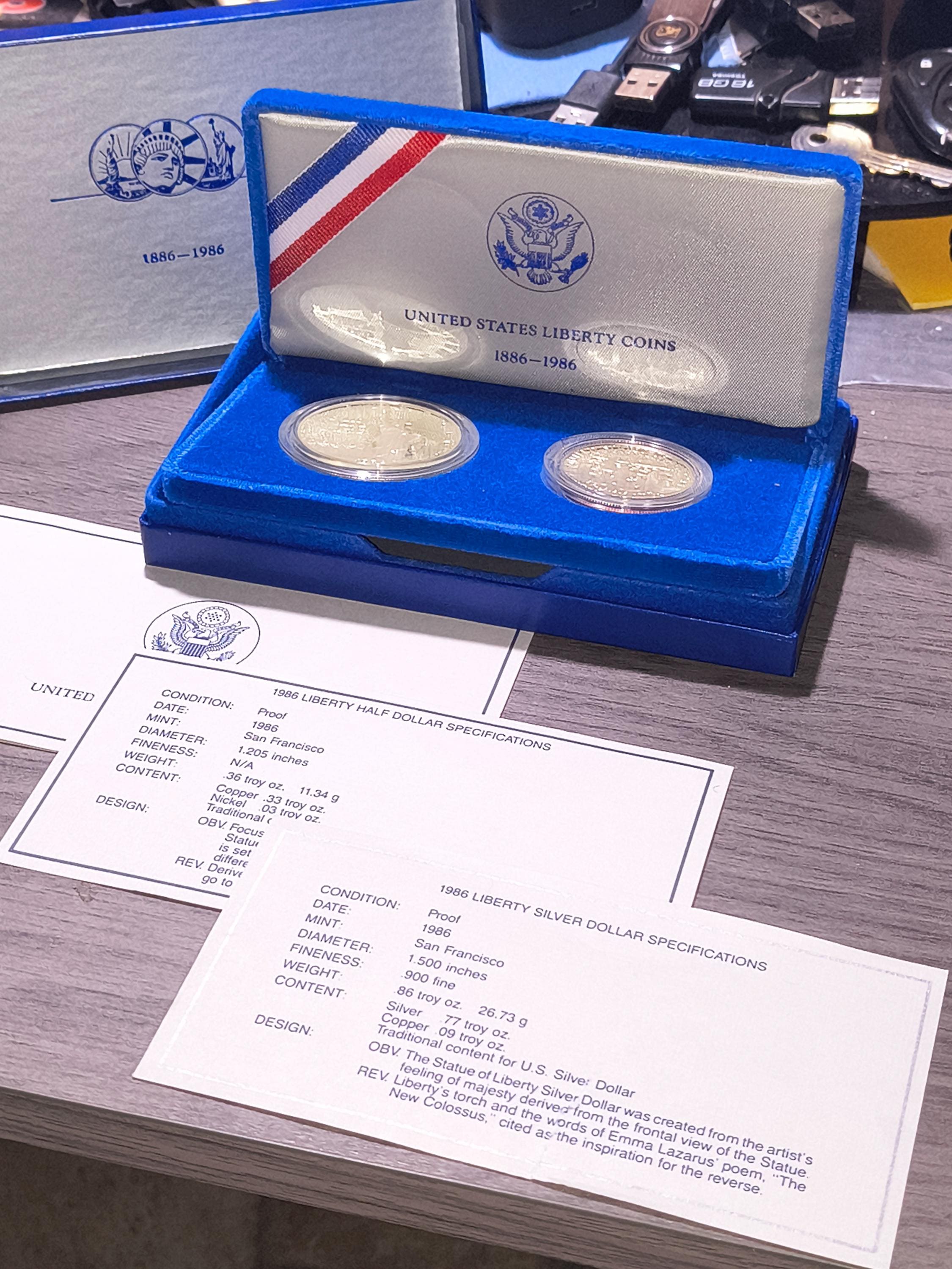 1986 liberty coins - Etsy 日本