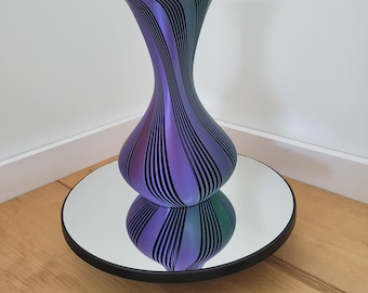 Spiral Vase 3D Printed | Modern Tricolor PLA Art Vase | Sculptural Home Decor | Minimalist Centerpiece | Unique Gift