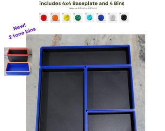 Gridfinity Drawer Organizer Starter Set: 3D Printed Modular Storage
