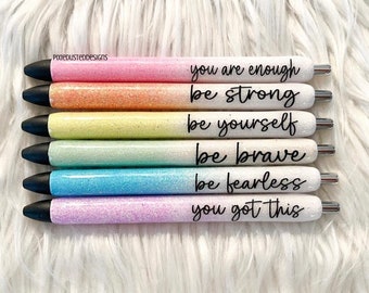 Motivational Pen Set,  inspirational pens