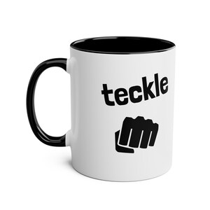 Teckle coffee mug, funny Dundee coffee mug, funny Scottish coffee cup Scottish gift mug, Scots coffee mug