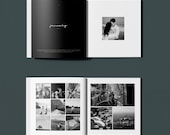 Yearly Memory Book Template | Couples Anniversary Photo Album (Digital Download)