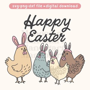 Felice Pasqua pulcino PNG SVG, maglietta retrò con pollo pasquale, Pasqua per bambini, Pasqua divertente, coniglietto SVG, primavera Svg, adesivo, sublimazione, file Svg Cricut.