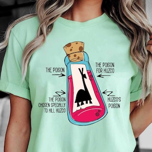 The Poison For Kuzco Shirt, Yzma&#39;s Extract of Llama Tee, The Emperor&#39;s New Groove Villains Matching Shirt, Retro The Poison For Kuzco Shirt