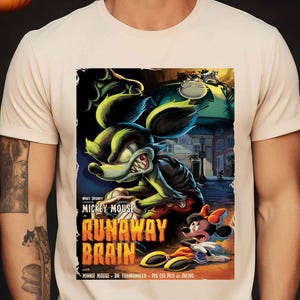 Runaway Brain Mickey - Etsy