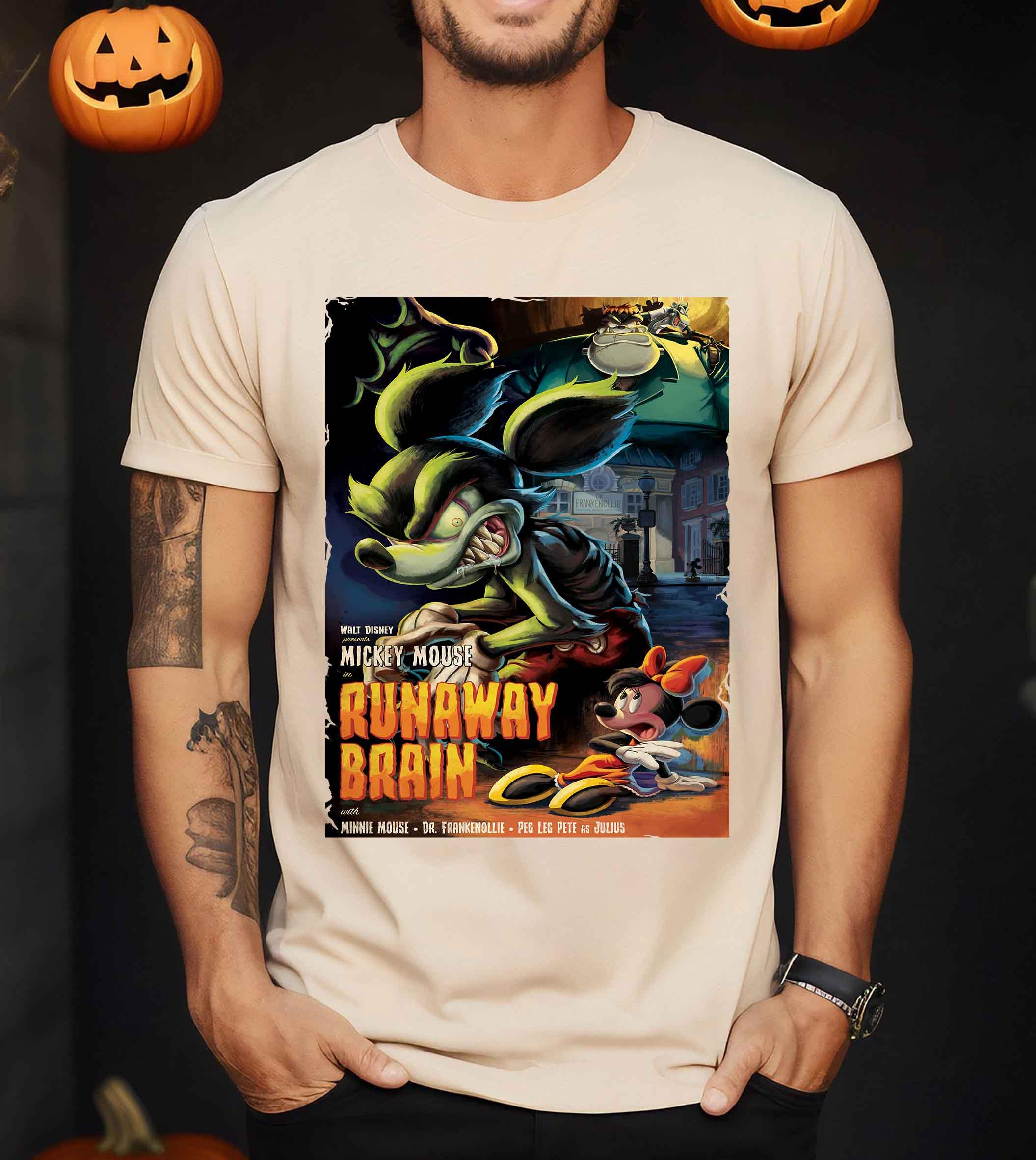 RUNAWAY BRAIN ランナウェイブレイン ドナルドTシャツ ミッキー 90