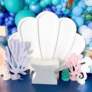 Styrofoam Coral Props: Under The Sea Party Decorations