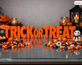 30" Styrofoam Halloween Letter, Unpainted Big Decorative Custom Sign