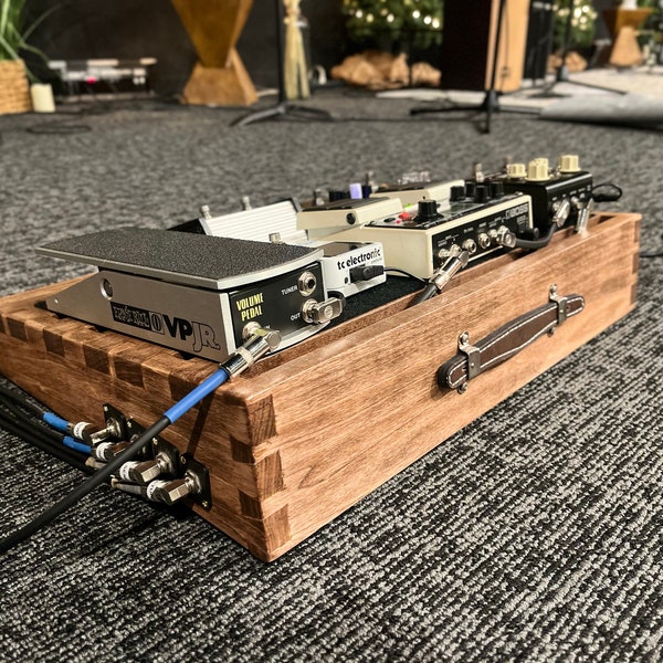 Handmade Custom Guitar Pedalboard