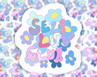 Self Luv Club Sticker