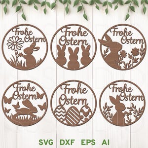 Frohe Ostern Türkranz Svg, Osterschmuck svg, Osterhasenohren, Osterhasen svg, Frohe Ostern Svg, Digitale Datei, Ostern Türhänger