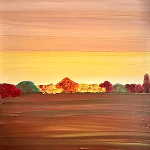 Landscape Painting - Autumn Transition