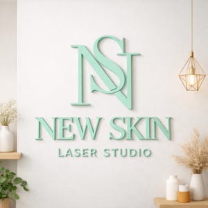 Laserskuren företagslogotypskylt: 3D-receptionsdekor bild 12