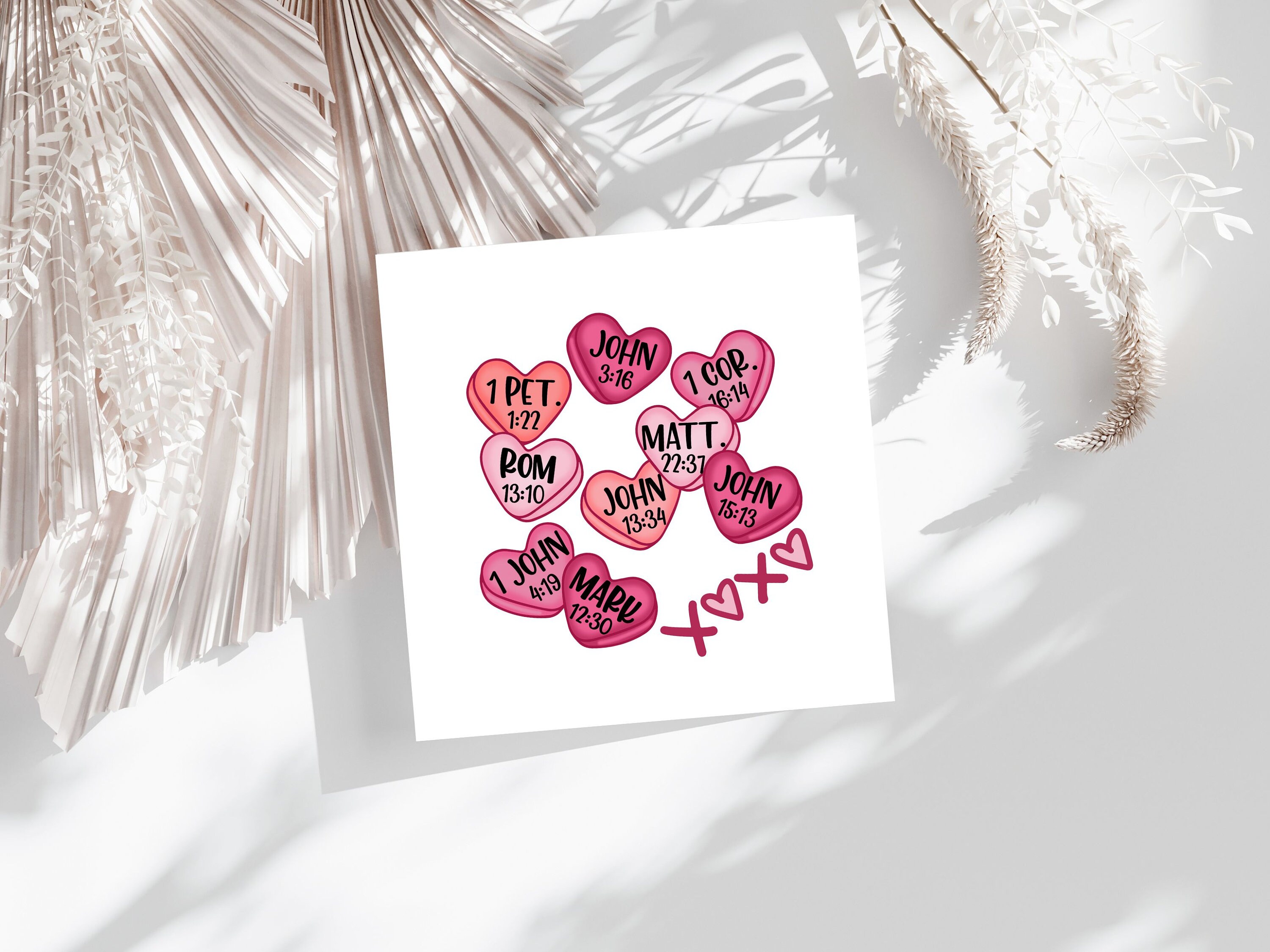 Set Of 5 Christian Love Cards PRINTABLE Christian Valentine Cards For Set of 5 christian love cards printable christian valentine cards for