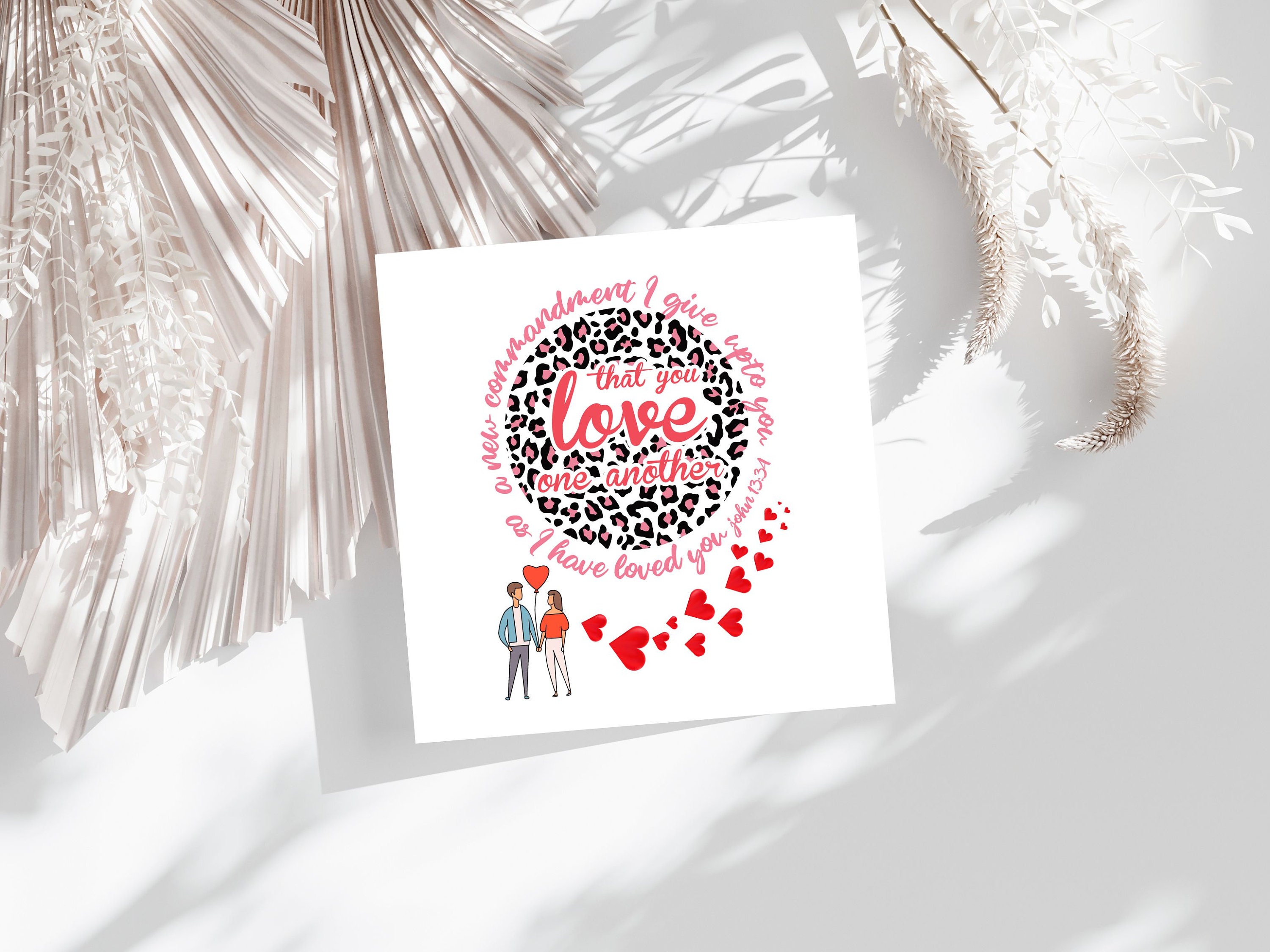 Set Of 5 Christian Love Cards PRINTABLE Christian Valentine Cards For Set of 5 christian love cards printable christian valentine cards for