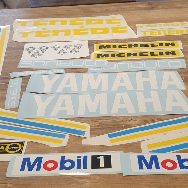 kit deco stickers autocollant Yamaha Tenere