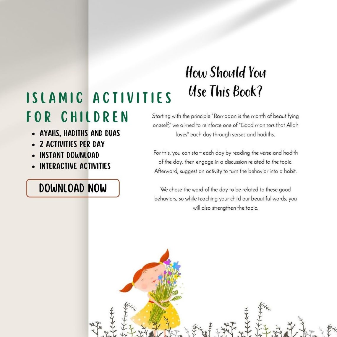 Islamic Activities for Kids: Digital Learning Bundle Set 1 Instant ...