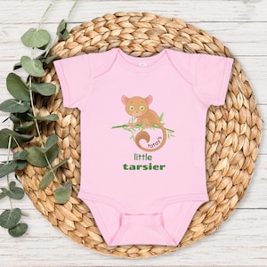 TATAY&#39;s Little TARSIER Filipino Baby Onesie and Toddler | Filipino Monkey Shirt | Gift for Baby | Gift For Dad To Be | Baby Shower Gift