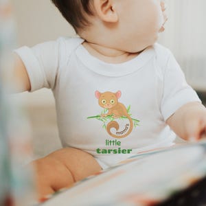MAMA&#39;S Little Tarsier Filipino Baby Onesie and Toddler | Filipino Monkey Shirt | Gift for Baby | Gift For Mom To Be | Baby Shower Gift