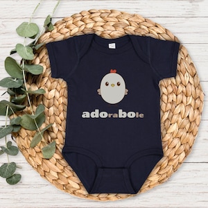 Chicken ADOBO Baby Onesie and Toddler | Baby Adorable Onesie | Filipino Baby Clothes | Gift for Baby | Baby Shower Gift for Mom to Be