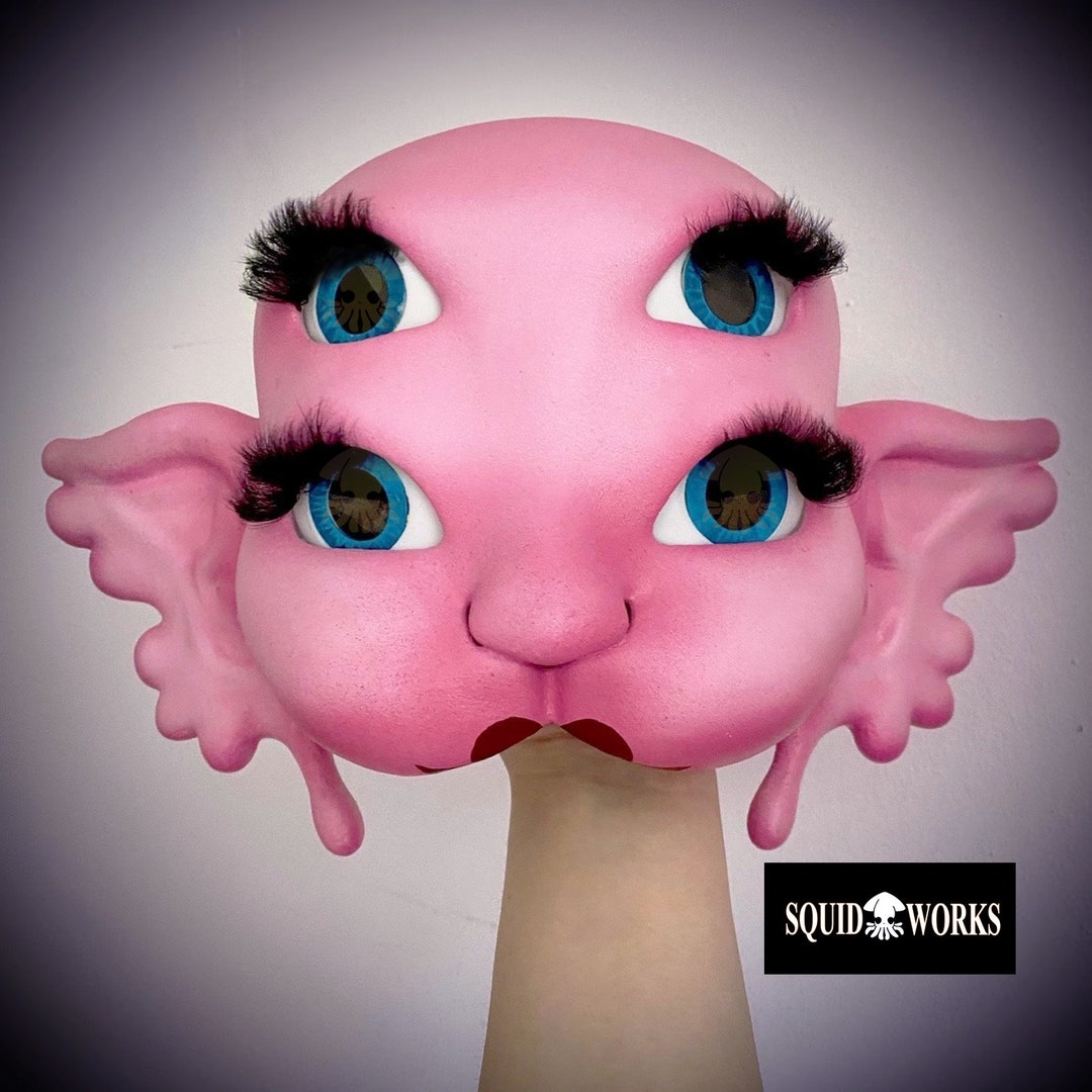 Melanie Martinez Portals Mask, Creature, Nymph Cosplay Mask Base With Eyes Etsy