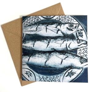 Rock Mackerel - Greetings Card