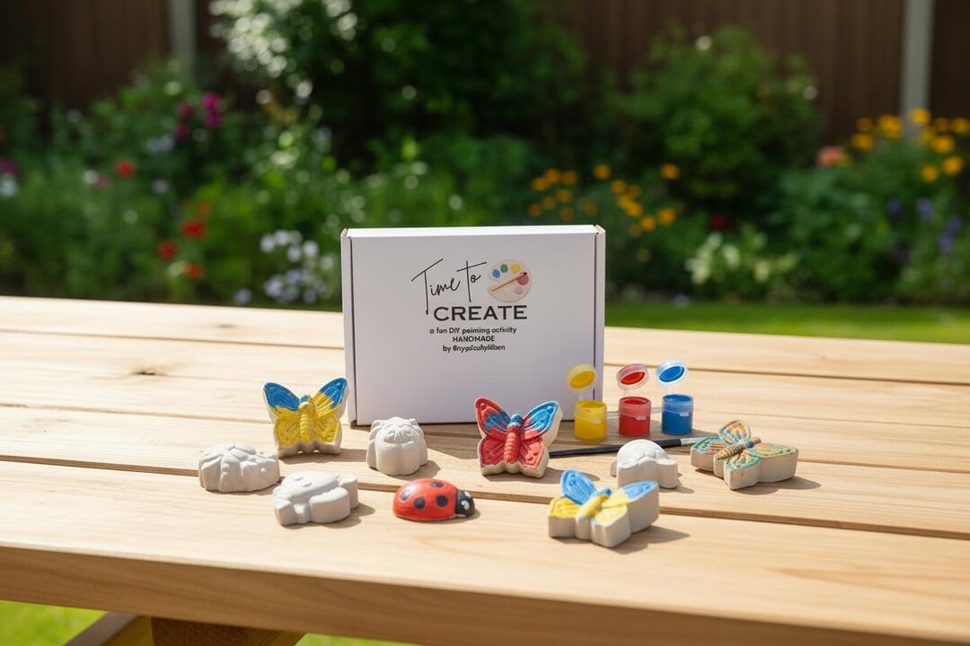 Plaster Insect Kit Insect Plaster Figurines Craft Sets | Birthday Party Activity, DIY ...