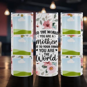 20oz Skinny Tumbler, Personalized Gift, Custom Photo Gift, Gift for Mom, Mothers Day, Christmas Gift, Photo Collage Gift, Photo Cup, Mom Cup