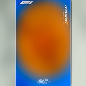 Cartel McLaren F1, compatible con Technic, Formula 1, arte de pared formula 1, impresión digital F1, Cartel de Formula 1 Minimalista F1 zdjęcie 4