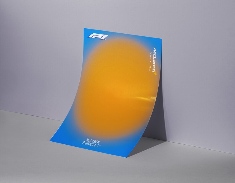 Cartel McLaren F1, compatible con Technic, Formula 1, arte de pared formula 1, impresión digital F1, Cartel de Formula 1 Minimalista F1 zdjęcie 3