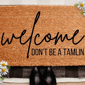 Don't Be A Tamlin Doormat, Acotar Merch, Acotar Decor, Acotar Fan Gift, Acomaf, A Court of Thorns and Roses Merch, Velaris, Book Lover Gifts