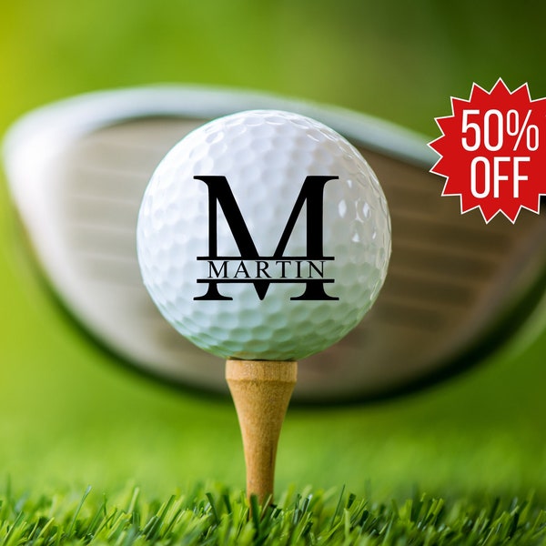 Personalized Golf Balls Sale Etsy