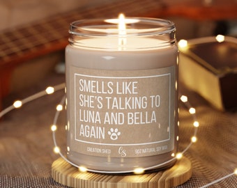 Personalized Cat Owner Gift Funny Candle Cat Owner Cat Mom Cat Gifts Birthday Gift Cat Lover Funny Gifts Custom Text Candle Kitty Kitten