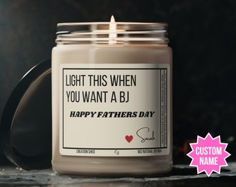 Funny Fathers Day gift from Wife Light when you want a BJ funny gift from girlfriend Custom Fathers Day Gift, Gift from Wife for fathers day