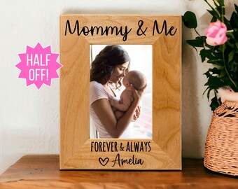 New Mom Personalized Picture Frame, First Mothers Day, New Mommy Gift, Gift for Wife, New Mom Gift, Gift for New Mom and Baby, Mother's Day
