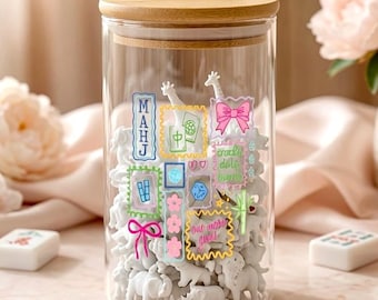 Mahjong Trinket Holder, Mah Jongg Trinket Container, Mahj Player Gifts, Mahjong Club Gifts, Mahjong Decor, Mahj Lover Gift Idea