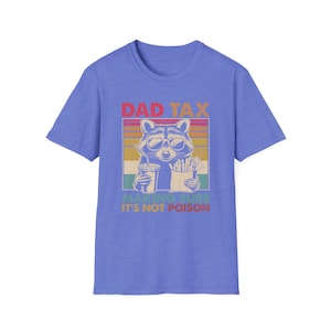 Papa Steuer Waschbär Shirt, lustige Papa Shirts, Retro Shirt für Papa, Vatertagsgeschenk, Papa Geburtstagsgeschenk, lustige Papa Geschenke, Papa Steuer, Papa T-Shirt für Papa Bild 8