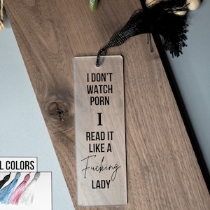 Smut Bookmark Funny Bookmark Book Accessory Bookish Gift Spicy Bookmark Is That Smut Booktok Merch Bookish Humor Is That Smut? Bookmark afbeelding 1