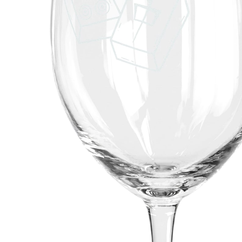 Laser graviertes Mahjong Sektglas, Mahjong Geschenk, Mahjong Gastgeberin Geschenk, Benutzerdefiniertes Mahjong Glas, Einzigartiges Mahjong Geschenk Bild 4