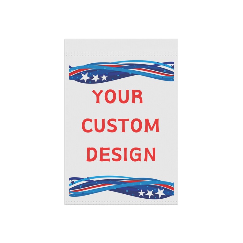 Custom Garden Flags, Personalized Gift, Yard Display Porch Decor Event Banner, Print Image Logo Text Personalized Flags Multiple sizes image 7