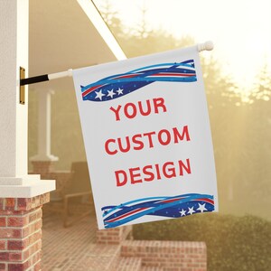 Custom Garden Flags, Personalized Gift, Yard Display Porch Decor Event Banner, Print Image Logo Text Personalized Flags Multiple sizes 24.5'' × 32''