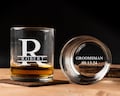 Groomsmen Whiskey Glasses, Groomsmen Gift Idea, Engraved Old Fashion, Personalized Groomsmen, Best Man Gift, Groomsmen Proposal Gifts