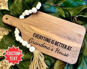 Mother's Day Cutting Board, Mother's Day Gift, Personalized Cutting Board, Mother's Day Gift, Gift for Mother, Gift for Grandma