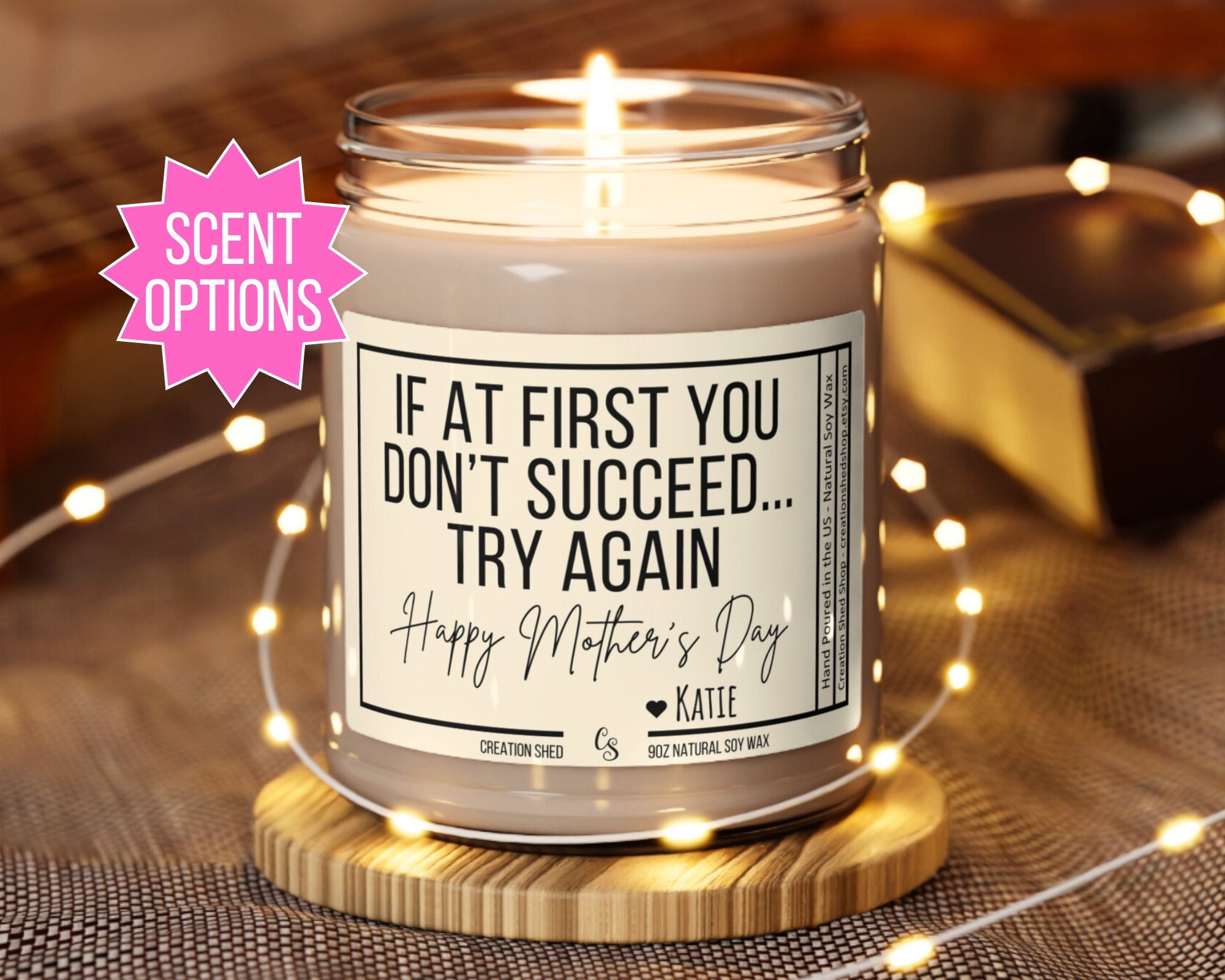 12 Best Gifts for Second Time Moms: A Complete Guide 3 If At First You Don't Succeed Try Again Mothers Day Gift from Second…